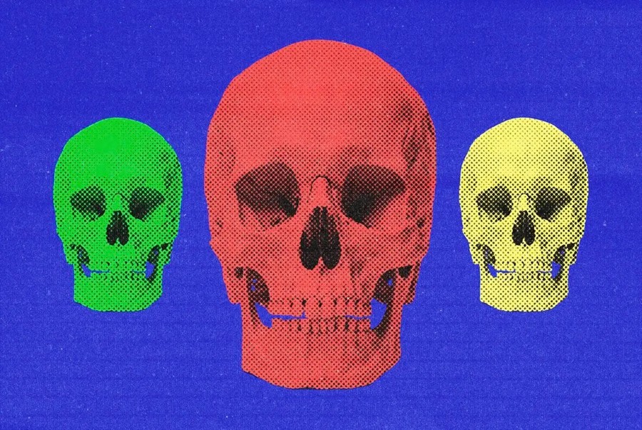 复古半色调riso打印复印照片效果ps特效滤镜样机 Halftone Design Effect 插件预设 sucaiwan.com
