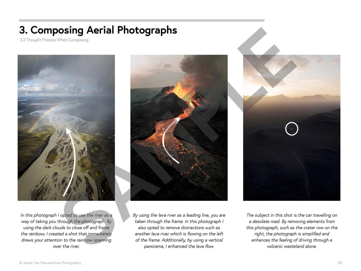 大师课程:最全面、最完整初学/高级自然无人机摄影书面技能指南PDF Jeroen Van Nieuwenhove - Nature Drone Photography (E-Book) 设计教程 第2张-素材湾丨精选海外优质设计素材资源 大师课程:最全面、最完整初学/高级自然无人机摄影书面技能指南PDF Jeroen Van Nieuwenhove - Nature Drone Photography (E-Book) 设计教程 sucaiwan.com