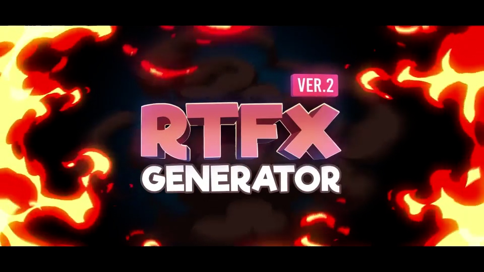 RTFX Generator V2.8 - 1850种卡通手绘动漫元素AE插件 1850 FX elements 插件预设 第1张-素材湾丨精选海外优质设计素材资源 RTFX Generator V2.8 - 1850种卡通手绘动漫元素AE插件 1850 FX elements 插件预设 sucaiwan.com
