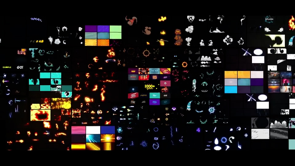 RTFX Generator V2.8 - 1850种卡通手绘动漫元素AE插件 1850 FX elements 插件预设 第15张-素材湾丨精选海外优质设计素材资源 RTFX Generator V2.8 - 1850种卡通手绘动漫元素AE插件 1850 FX elements 插件预设 sucaiwan.com