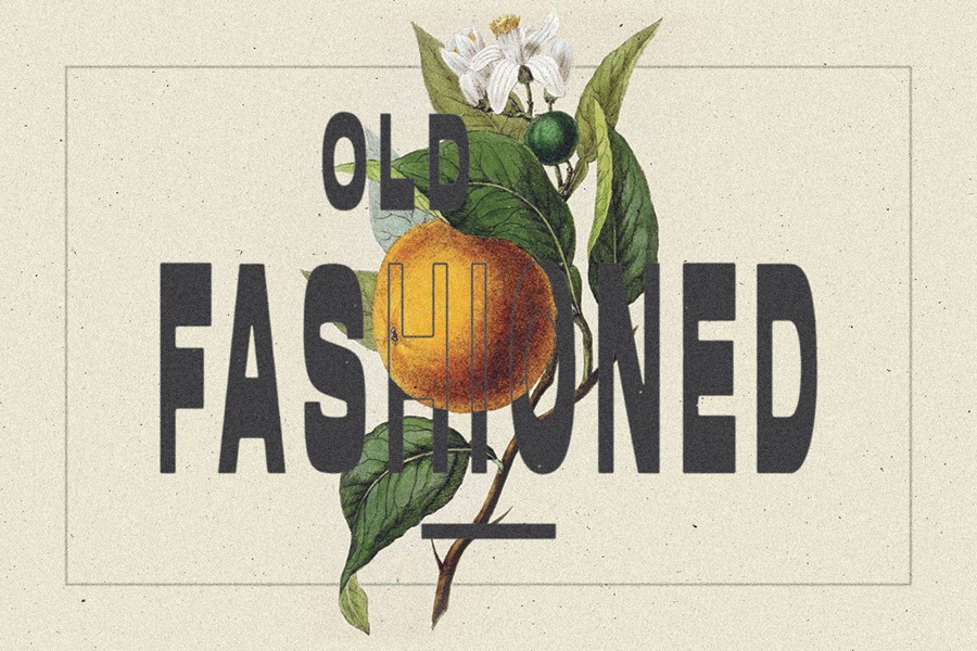 LUNAR PALMS Font 一种完全独特自定义手绘复古标志大写+数字字体 设计素材 sucaiwan.com