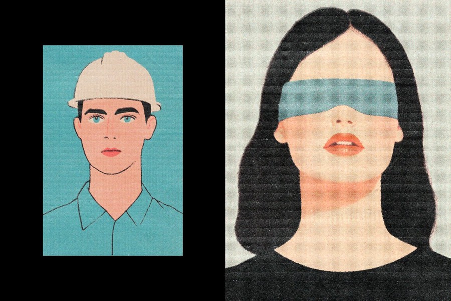 复古卡通漫画riso打印复印照片效果ps特效滤镜样机 Matchbook Retro Printer Effect 插件预设 sucaiwan.com
