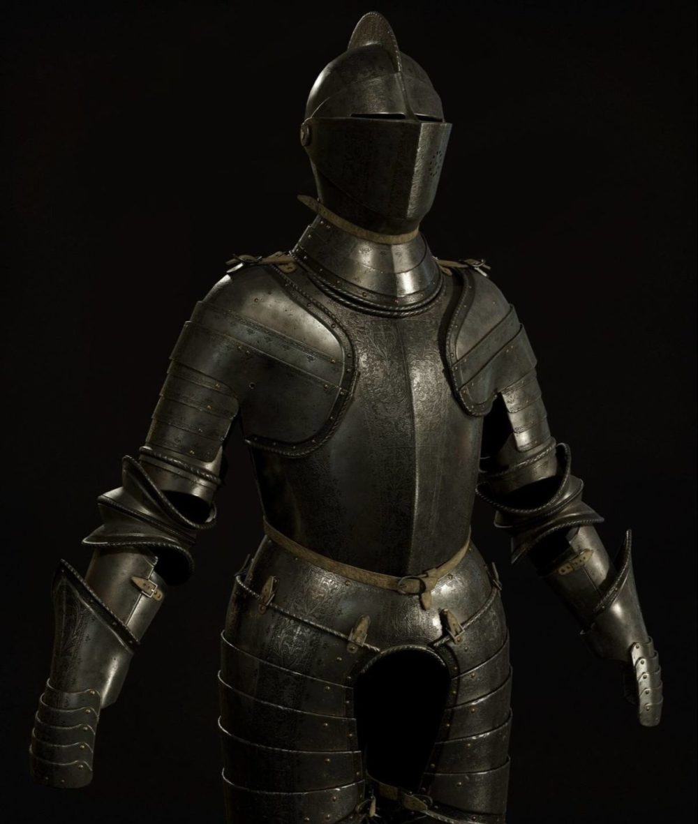 ZBrush/SP游戏人物盔甲铠甲3D建模渲染全流程视频教程 中英文字幕 Vertexworkshop – Create Armor For Games 设计教程 sucaiwan.com