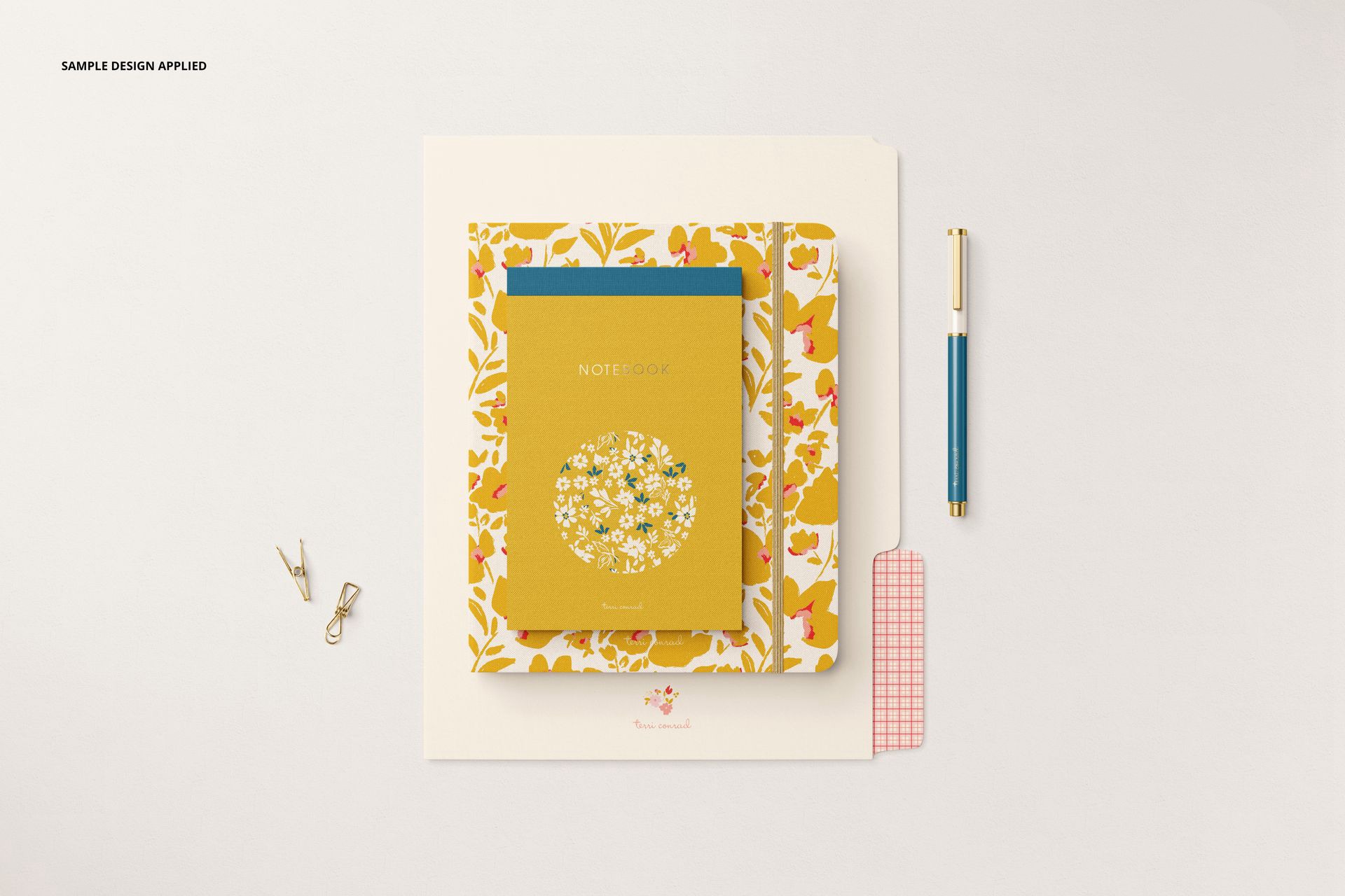 5款逼真办公文具笔记本钢笔文件夹Vi设计展示PS贴图样机模板素材 Stationery Set Mockup Set v.1 , 第4张-素材湾丨精选海外优质设计素材资源 5款逼真办公文具笔记本钢笔文件夹Vi设计展示PS贴图样机模板素材 Stationery Set Mockup Set v.1 , sucaiwan.com