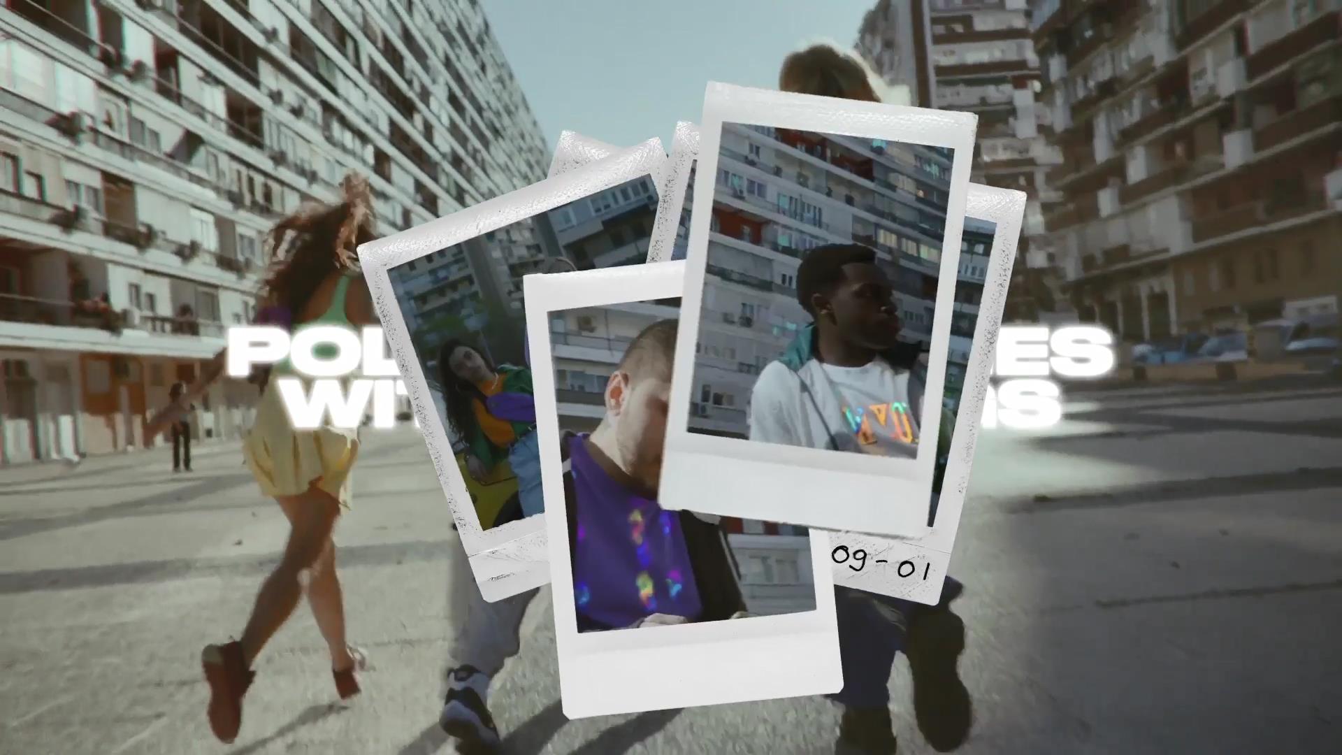 PR模板：12个宝丽来相框人物冻结胶片帧转场过渡 , sucaiwan.com