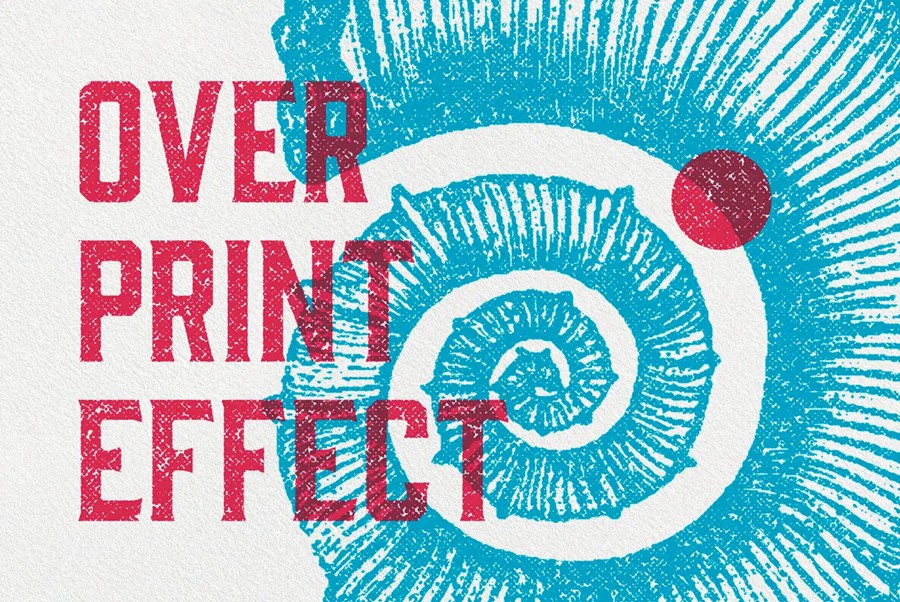 复古半色调riso打印复印照片效果ps特效滤镜样机 Vintage Overprint Effect 插件预设 第5张-素材湾丨精选海外优质设计素材资源 复古半色调riso打印复印照片效果ps特效滤镜样机 Vintage Overprint Effect 插件预设 sucaiwan.com