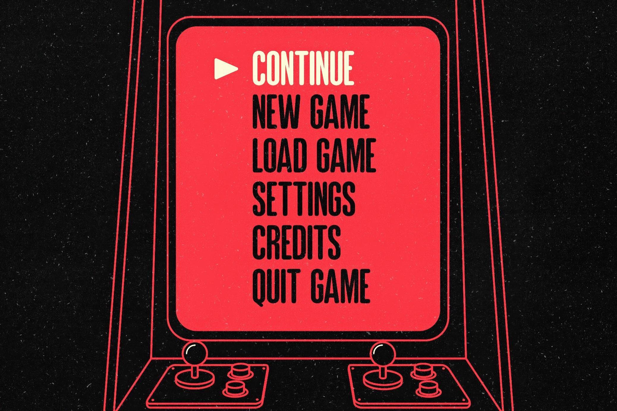 复古霓虹灯效果游戏海报徽标设计无衬线英文字体安装包 GTS Rocket Rumble — Retro Condensed Font 设计素材 sucaiwan.com