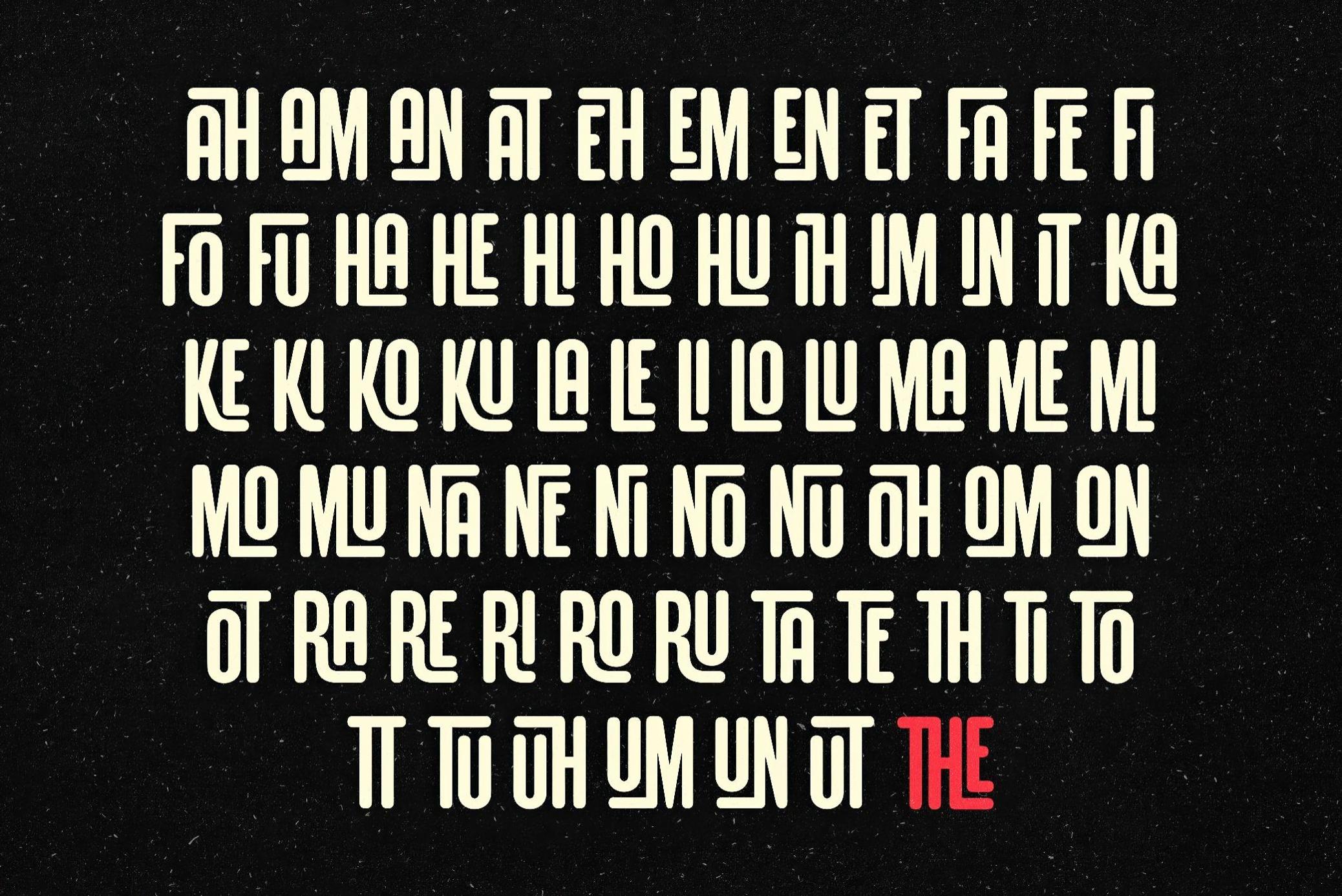 复古霓虹灯效果游戏海报徽标设计无衬线英文字体安装包 GTS Rocket Rumble — Retro Condensed Font 设计素材 sucaiwan.com