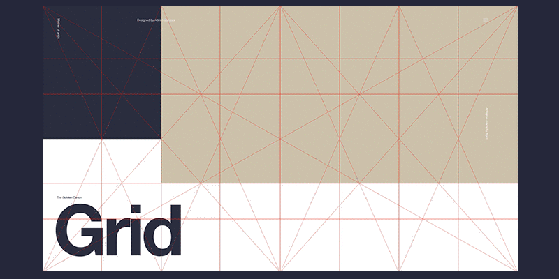 黄金标准网格 图文排版利器设计辅助工具多格式排版参考模板Golden Grid System PSD/AI/EPS/XD/Sketch 图片素材 sucaiwan.com