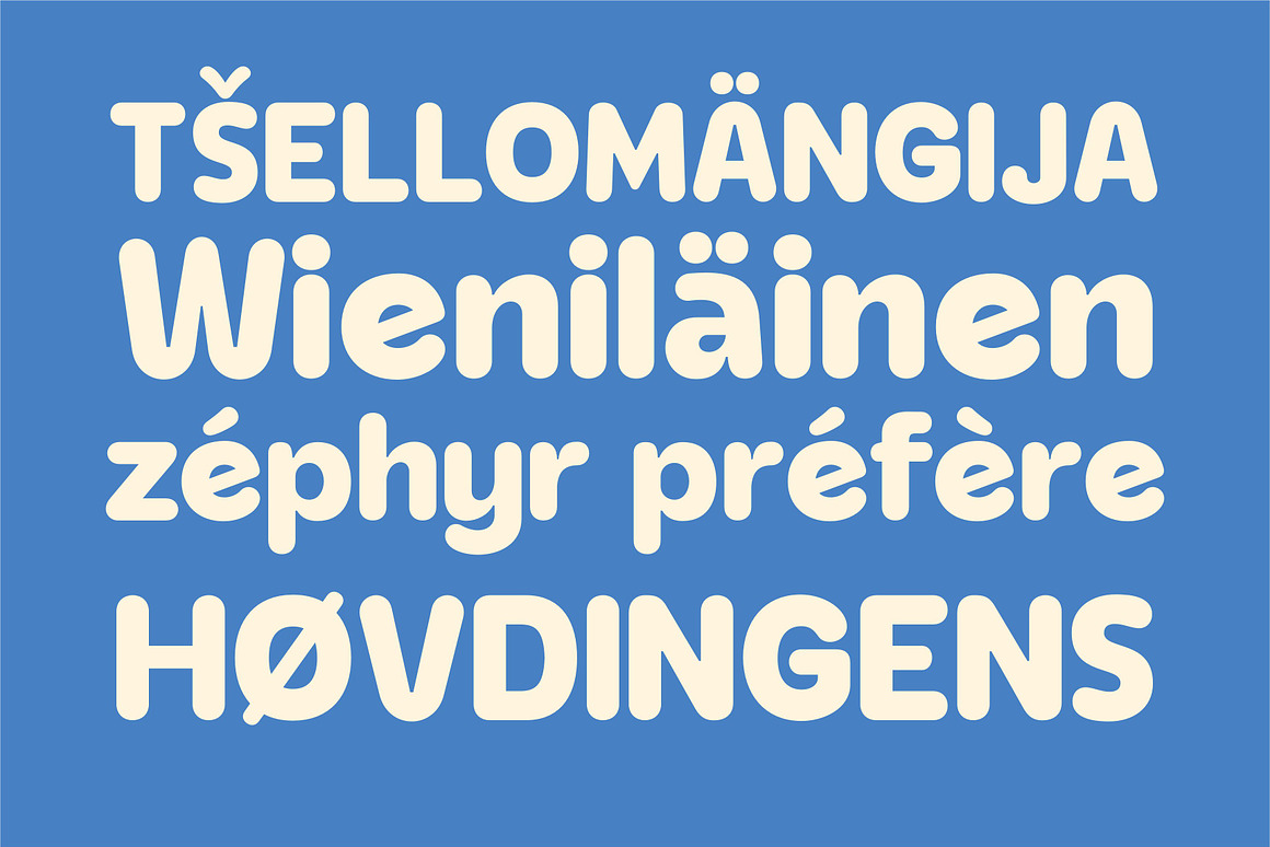 复古趣味卡通圆润70年代老式标题排版英文西文无衬线字体Gremont — Rounded Font 设计素材 sucaiwan.com