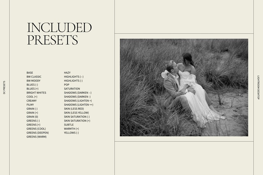 情绪朦胧微妙电影感人像婚礼摄影LR调色预设 DC Presets: Pack Five 插件预设 第8张-素材湾丨精选海外优质设计素材资源 情绪朦胧微妙电影感人像婚礼摄影LR调色预设 DC Presets: Pack Five 插件预设 sucaiwan.com