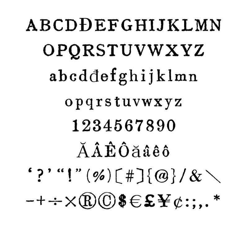 汇文明朝体|原汁原味的旧铅字印刷风格可商用中文复古磨损字体Huiwen-mincho 设计素材 第3张-素材湾丨精选海外优质设计素材资源 汇文明朝体|原汁原味的旧铅字印刷风格可商用中文复古磨损字体Huiwen-mincho 设计素材 sucaiwan.com