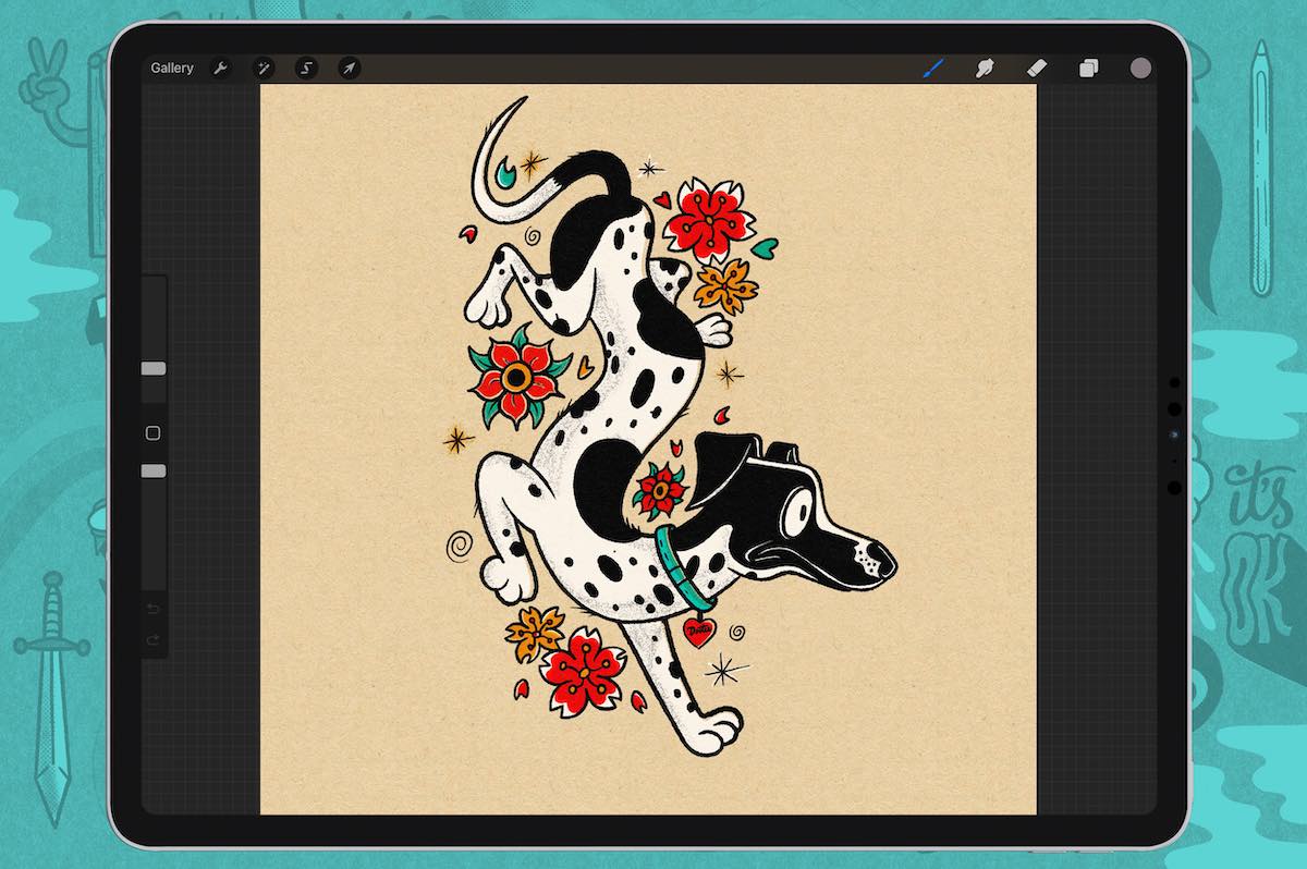 90年代复古半调颗粒勾线上色特效水墨铅笔钢笔专业手绘插画Procreate笔刷纸张肌理纹理设计套装RSCO and Chris Piascik The Chris Piascik Pack for Procreate , 第7张-素材湾丨精选海外优质设计素材资源 90年代复古半调颗粒勾线上色特效水墨铅笔钢笔专业手绘插画Procreate笔刷纸张肌理纹理设计套装RSCO and Chris Piascik The Chris Piascik Pack for Procreate , sucaiwan.com