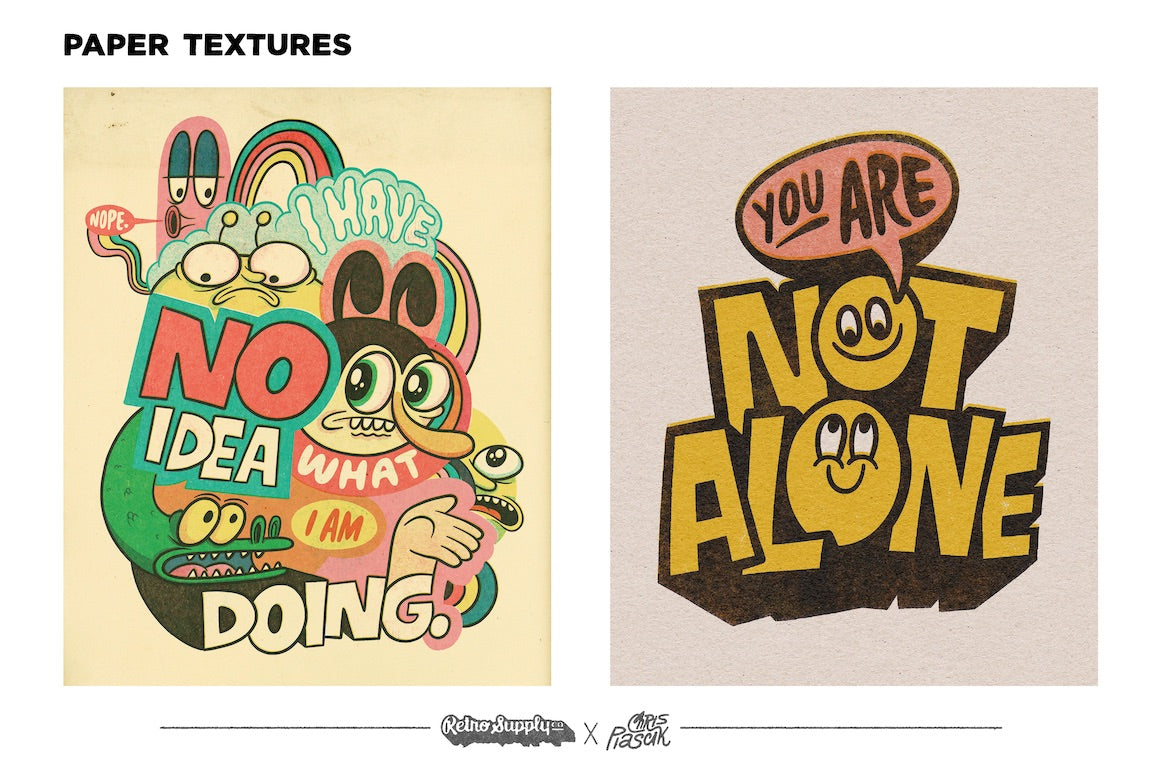 90年代复古半调颗粒勾线上色特效水墨铅笔钢笔专业手绘插画Procreate笔刷纸张肌理纹理设计套装RSCO and Chris Piascik The Chris Piascik Pack for Procreate , 第10张-素材湾丨精选海外优质设计素材资源 90年代复古半调颗粒勾线上色特效水墨铅笔钢笔专业手绘插画Procreate笔刷纸张肌理纹理设计套装RSCO and Chris Piascik The Chris Piascik Pack for Procreate , sucaiwan.com