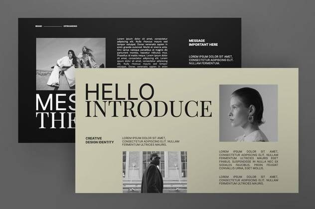 现代时尚品牌营销策划演示文稿设计ppt模版 Victoria Powerpoint Presentation 幻灯图表 sucaiwan.com