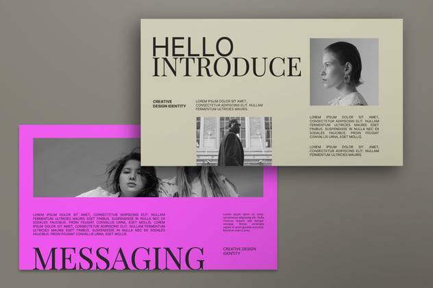 现代时尚品牌营销策划演示文稿设计ppt模版 Victoria Powerpoint Presentation 幻灯图表 sucaiwan.com