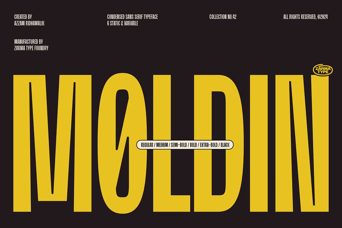 现代美学工业风品牌海报徽标设计PSAI无衬线英文字体安装包 Moldin – Condensed Sans Serif Font 设计素材 第1张-素材湾丨精选海外优质设计素材资源 现代美学工业风品牌海报徽标设计PSAI无衬线英文字体安装包 Moldin – Condensed Sans Serif Font 设计素材 sucaiwan.com