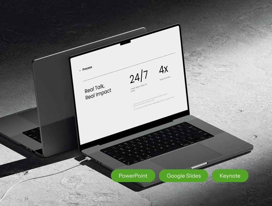 50+项目策划提案年度报表简报图文排版设计PPT/Keynote模板素材 S1mple Presentation Template 幻灯图表 sucaiwan.com