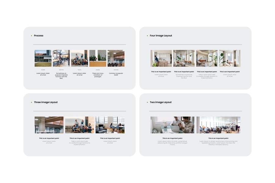 50+项目策划提案年度报表简报图文排版设计PPT/Keynote模板素材 S1mple Presentation Template 幻灯图表 sucaiwan.com