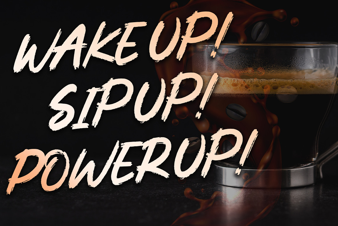 现代时尚品牌海报徽标设计手写英文字体安装包 Flashstrike 设计素材 第6张-素材湾丨精选海外优质设计素材资源 现代时尚品牌海报徽标设计手写英文字体安装包 Flashstrike 设计素材 sucaiwan.com