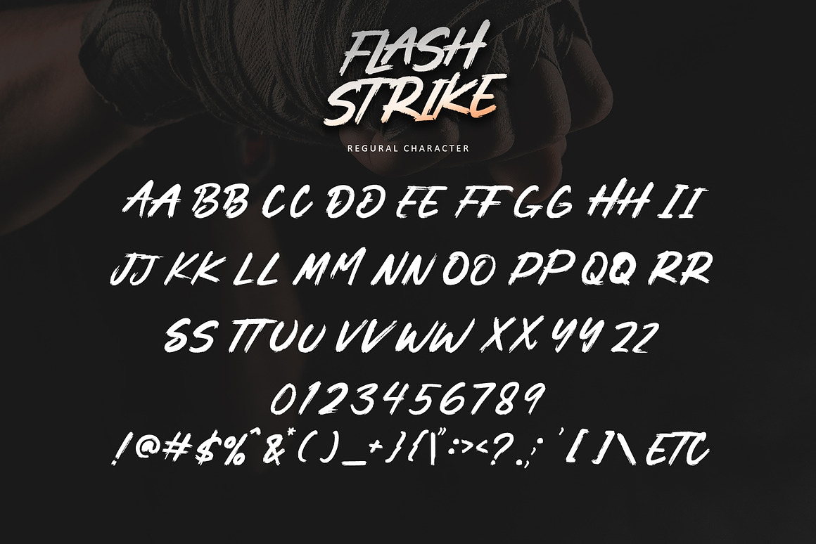 现代时尚品牌海报徽标设计手写英文字体安装包 Flashstrike 设计素材 第7张-素材湾丨精选海外优质设计素材资源 现代时尚品牌海报徽标设计手写英文字体安装包 Flashstrike 设计素材 sucaiwan.com
