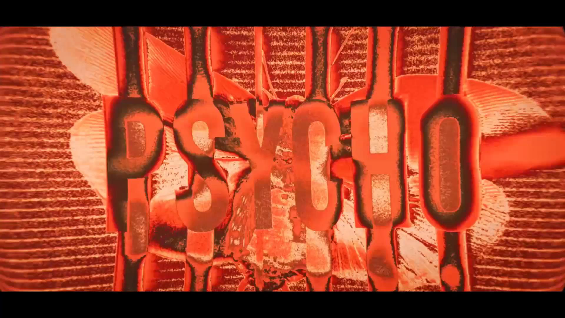 复古摇滚迷幻抽象流体拼贴艺术视频片头片尾AE/PR模板Introduction to Creative Psycho Style Collage , sucaiwan.com