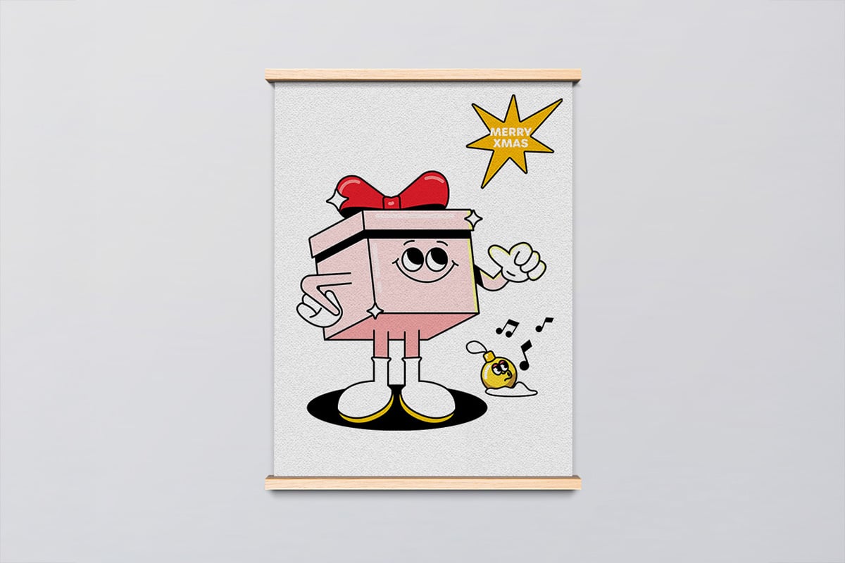 21款复古趣味圣诞欢乐卡通新年人物礼物AI矢量PNG插画插图设计元素套装Groovy Christmas Characters Collection , 第6张-素材湾丨精选海外优质设计素材资源 21款复古趣味圣诞欢乐卡通新年人物礼物AI矢量PNG插画插图设计元素套装Groovy Christmas Characters Collection , sucaiwan.com