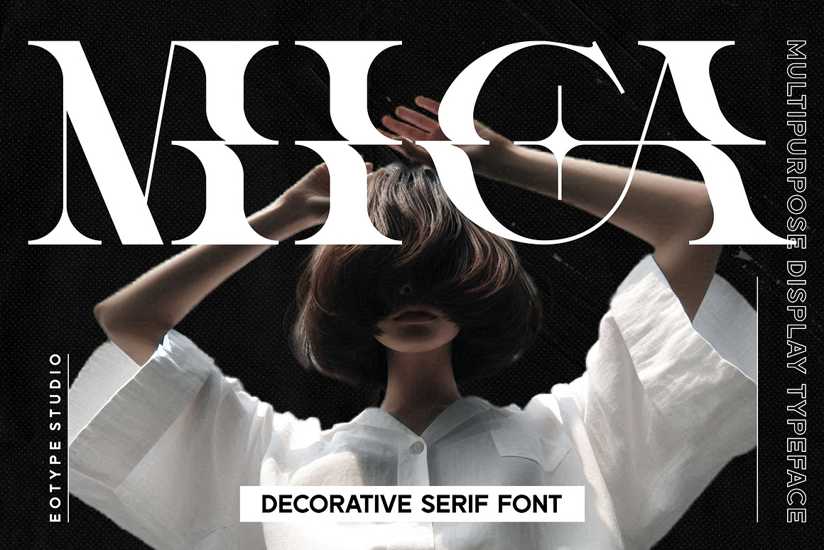 复古故障冲击力装饰性哥特衬线西文排版标题英文字体Mica Display Font 设计素材 第1张-素材湾丨精选海外优质设计素材资源 复古故障冲击力装饰性哥特衬线西文排版标题英文字体Mica Display Font 设计素材 sucaiwan.com