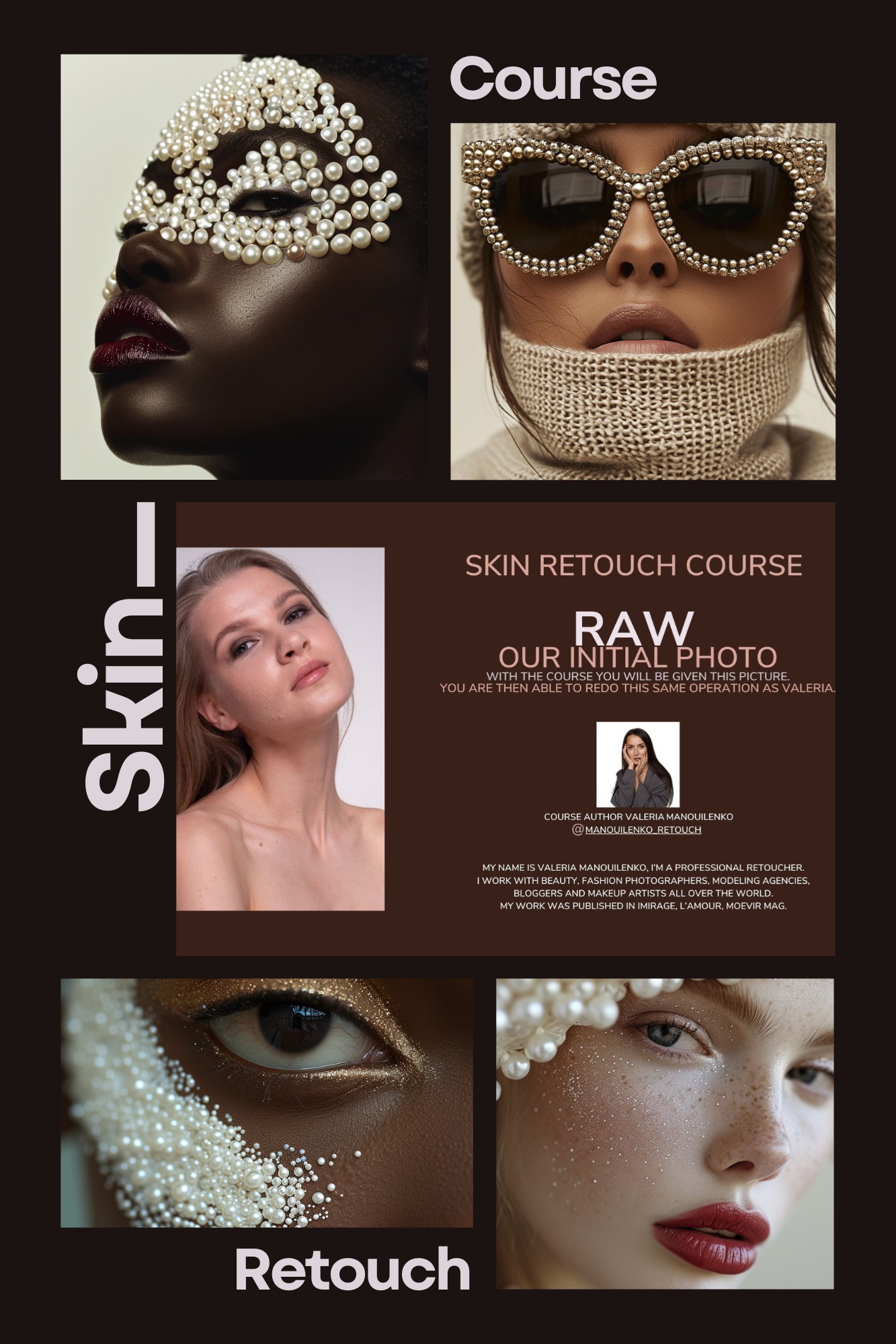 大师课程：商业摄影质感皮肤修饰祛斑视频课程 Laura Zambelli - VIDEO COURSE SKIN RETOUCH 设计教程 sucaiwan.com