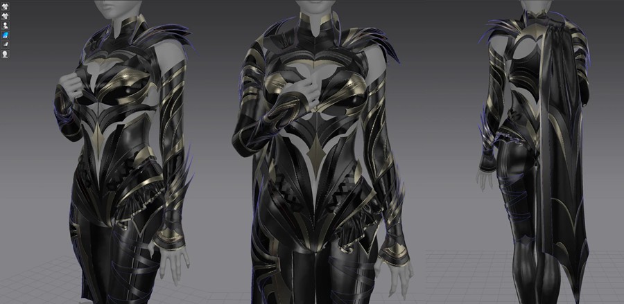Zbrush/Substance Painter创建动漫角色盔甲衣服模型视频教程 HOW I CREATE ARMOR & CLOTHES with Marvelous Designer 设计教程 第4张-素材湾丨精选海外优质设计素材资源 Zbrush/Substance Painter创建动漫角色盔甲衣服模型视频教程 HOW I CREATE ARMOR & CLOTHES with Marvelous Designer 设计教程 sucaiwan.com