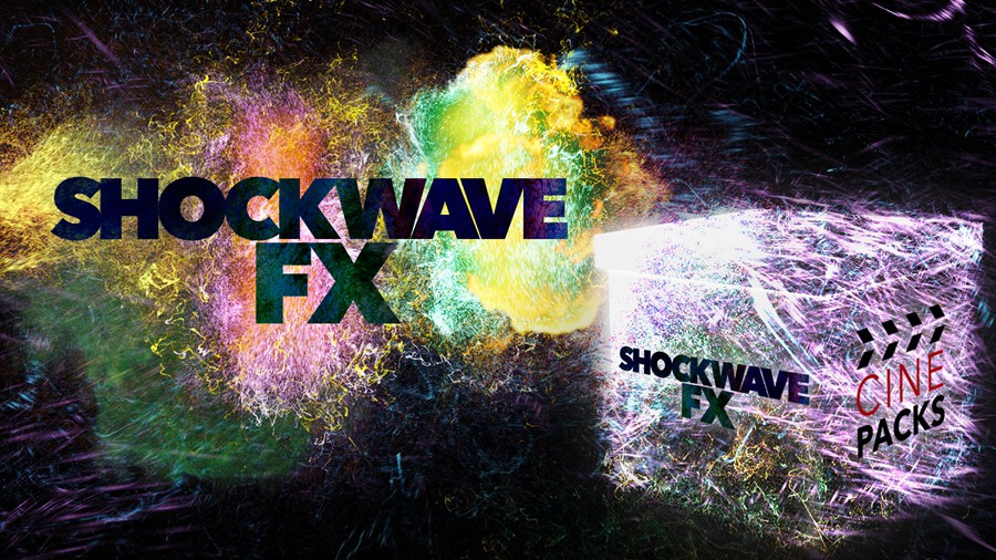 Cinepacks 35个4K冲击波能量爆发粒子视频后期特效合成叠加转场过渡 Cinepacks - Shockwave FX 影视音频 sucaiwan.com