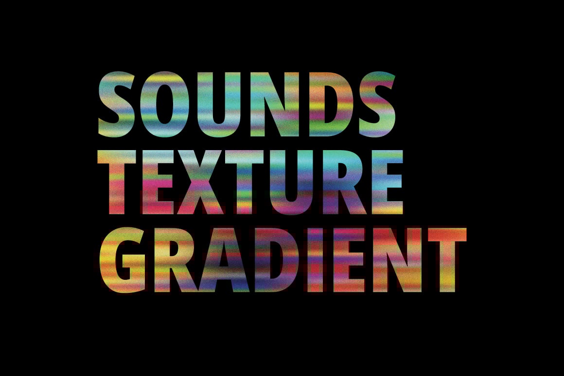10款抽象艺术渐变颗粒噪点背景图片壁纸设计套装Sounds gradient texture background , sucaiwan.com