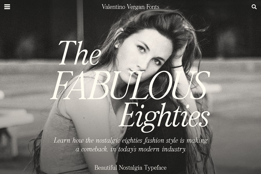 优雅复古杂志婚礼请柬网站设计衬线英文字体安装包 Beautiful Nostalgia – Serif Font 设计素材 第2张-素材湾丨精选海外优质设计素材资源 优雅复古杂志婚礼请柬网站设计衬线英文字体安装包 Beautiful Nostalgia – Serif Font 设计素材 sucaiwan.com