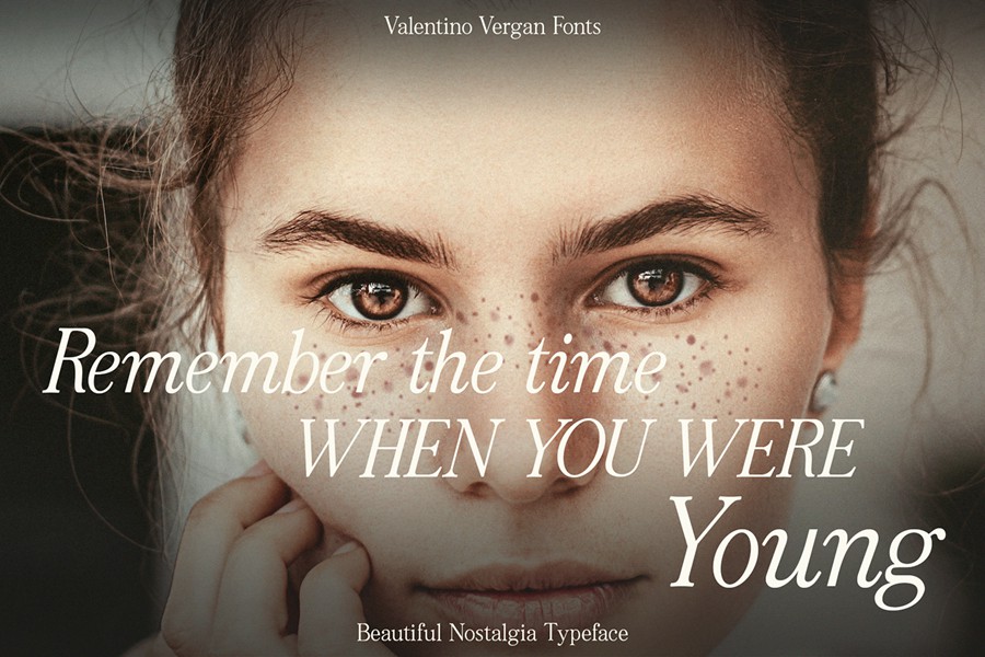 优雅复古杂志婚礼请柬网站设计衬线英文字体安装包 Beautiful Nostalgia – Serif Font 设计素材 第14张-素材湾丨精选海外优质设计素材资源 优雅复古杂志婚礼请柬网站设计衬线英文字体安装包 Beautiful Nostalgia – Serif Font 设计素材 sucaiwan.com