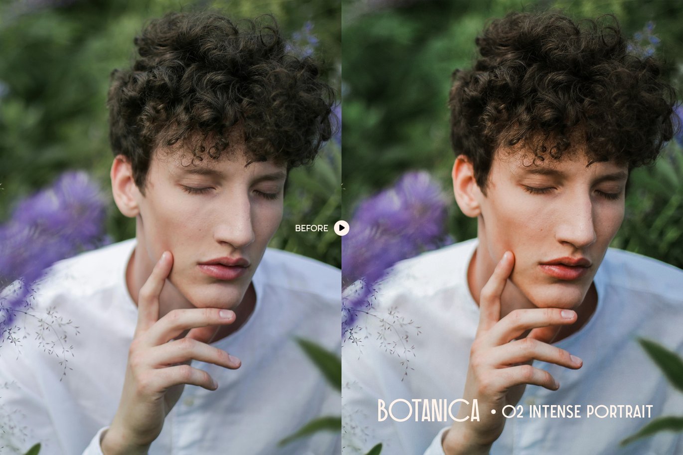 清新柔和夏日情侣摄影照片调色Lightroom预设 Botanica Portrait Lightroom Presets 插件预设 第4张-素材湾丨精选海外优质设计素材资源 清新柔和夏日情侣摄影照片调色Lightroom预设 Botanica Portrait Lightroom Presets 插件预设 sucaiwan.com