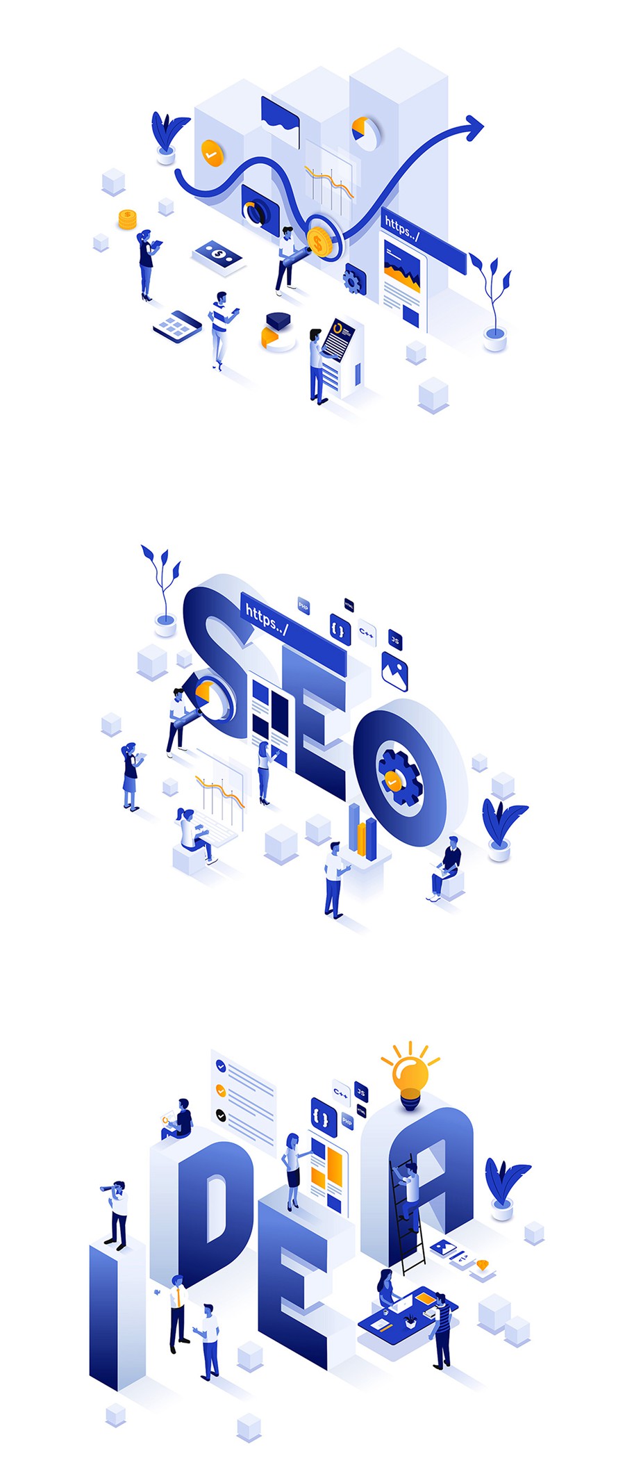 10幅时尚2.5D等距网站APP界面设计矢量插图插画AI/Figma/JPG格式素材 Isometric Ui illustrations APP UI 第10张-素材湾丨精选海外优质设计素材资源 10幅时尚2.5D等距网站APP界面设计矢量插图插画AI/Figma/JPG格式素材 Isometric Ui illustrations APP UI sucaiwan.com