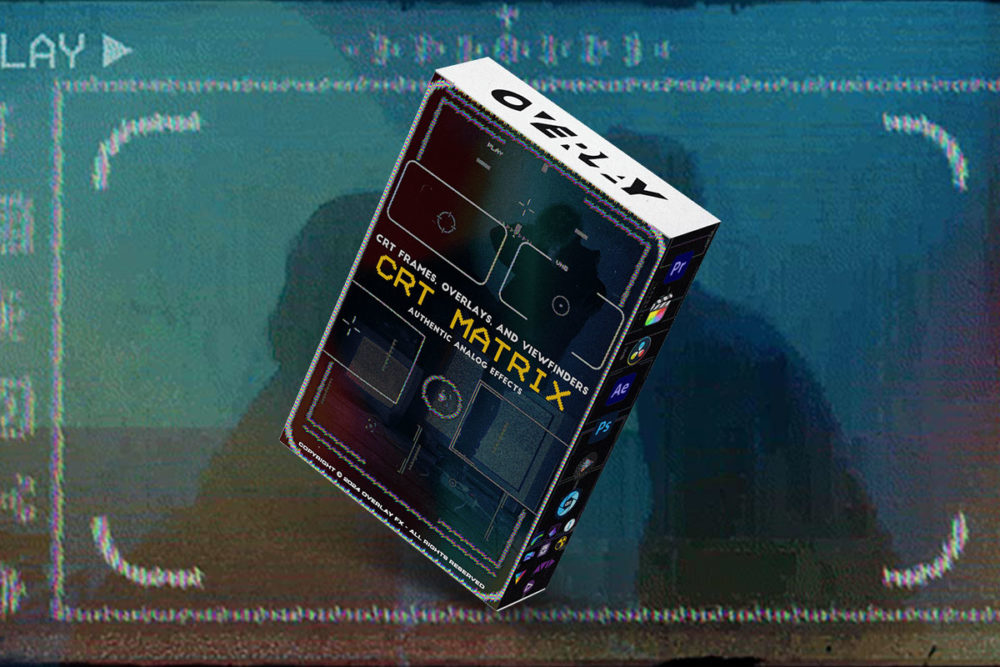 复古CRT电视信号故障扭曲模拟视频叠加取景器素材包 Overlay – CRT Matrix – Frames & Overlays Pack 影视音频 第1张-素材湾丨精选海外优质设计素材资源 复古CRT电视信号故障扭曲模拟视频叠加取景器素材包 Overlay – CRT Matrix – Frames & Overlays Pack 影视音频 sucaiwan.com