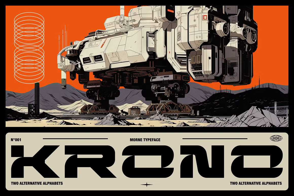 英文字体:创意前卫杀手级标题海报封面设计粗体字体 Morne Display , 第5张-素材湾丨精选海外优质设计素材资源 英文字体:创意前卫杀手级标题海报封面设计粗体字体 Morne Display , sucaiwan.com