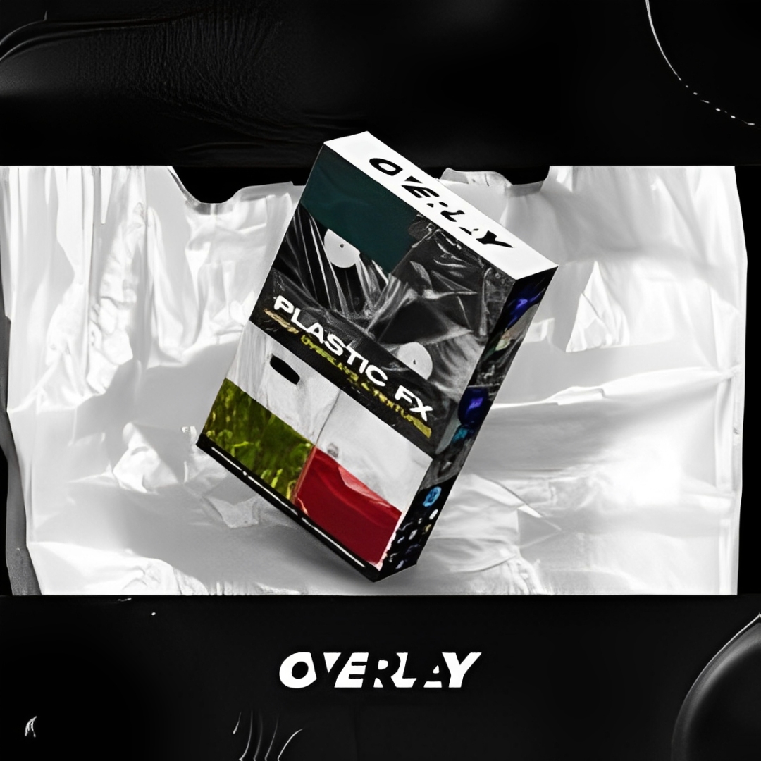 PlasticFX - Plastic Wrap Overlays and Textures 复古垃圾摇滚美学黑胶艺术塑料触感叠加PNG+MOV视频素材 , sucaiwan.com