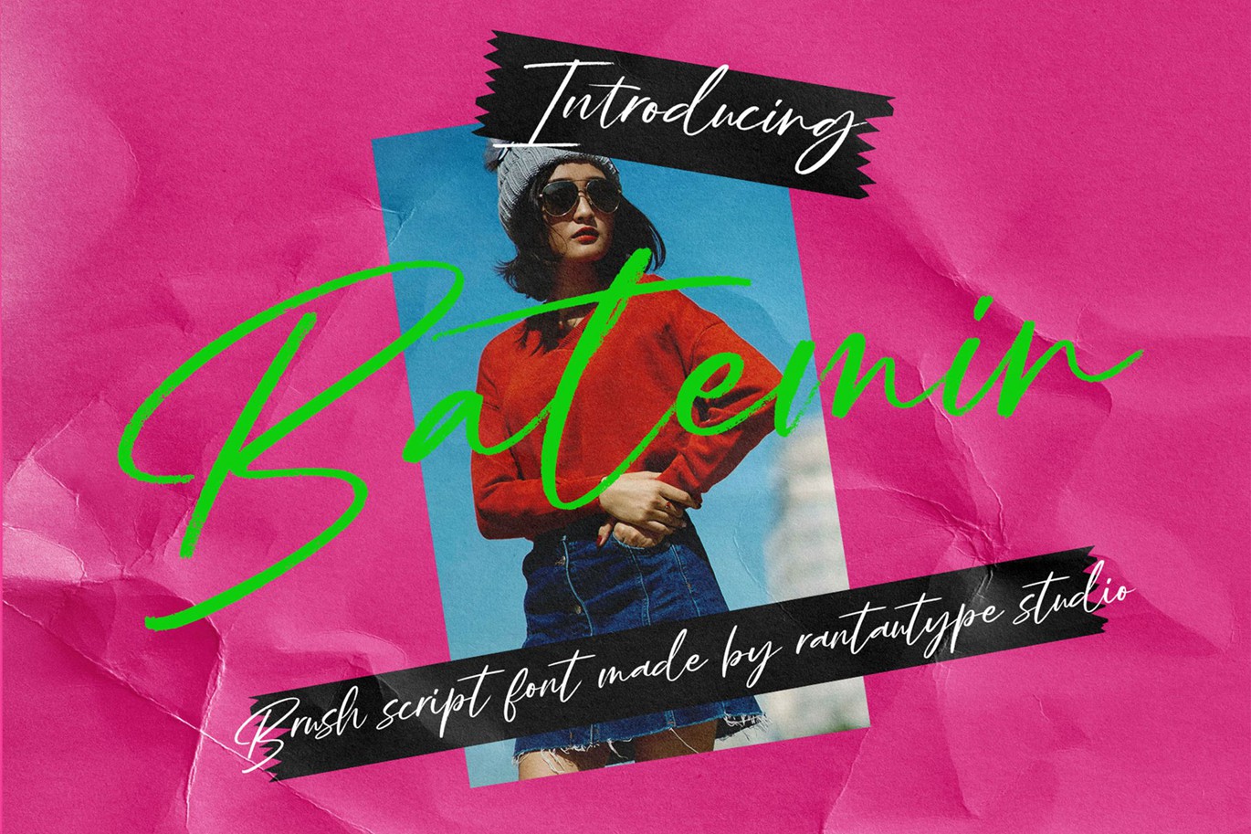 现代优雅杂志品牌徽标设计手写英文字体安装包 Batemin Brush Script Font 设计素材 第1张-素材湾丨精选海外优质设计素材资源 现代优雅杂志品牌徽标设计手写英文字体安装包 Batemin Brush Script Font 设计素材 sucaiwan.com