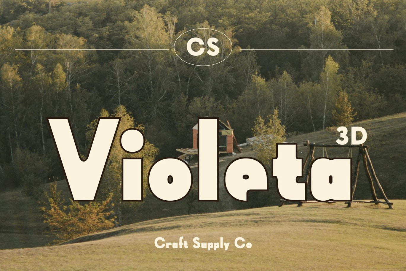 现代复古品牌海报徽标设计无衬线英文字体安装包 Violeta 3D 设计素材 第1张-素材湾丨精选海外优质设计素材资源 现代复古品牌海报徽标设计无衬线英文字体安装包 Violeta 3D 设计素材 sucaiwan.com