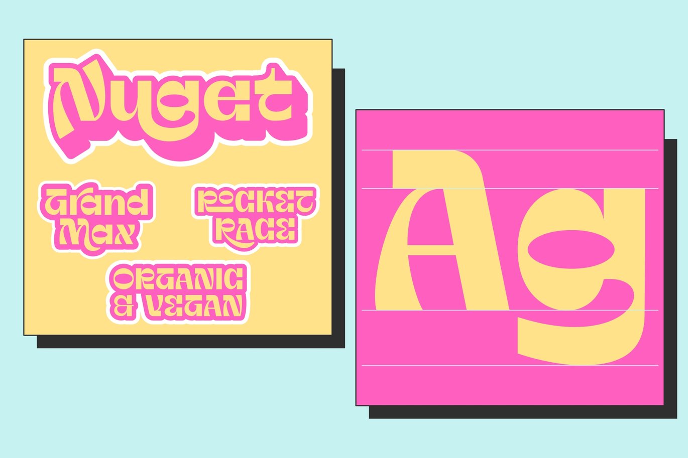 复古俏皮逆反差徽标Logo产品海报标题设计PSAI英文字体安装包 OldFriend – Display Font 设计素材 sucaiwan.com