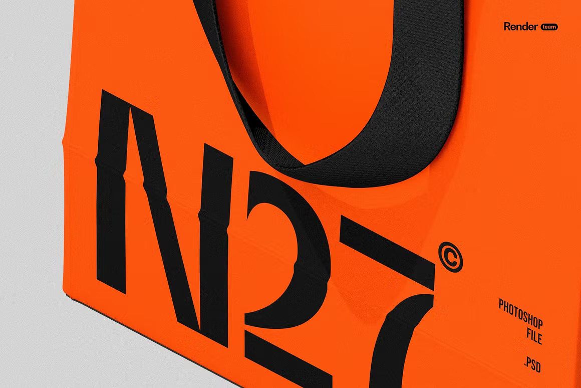 6款时尚商品购物袋手提袋纸袋设计展示效果图PSD样机模板素材 Paper Bag Mockup Set 样机素材 第8张-素材湾丨精选海外优质设计素材资源 6款时尚商品购物袋手提袋纸袋设计展示效果图PSD样机模板素材 Paper Bag Mockup Set 样机素材 sucaiwan.com