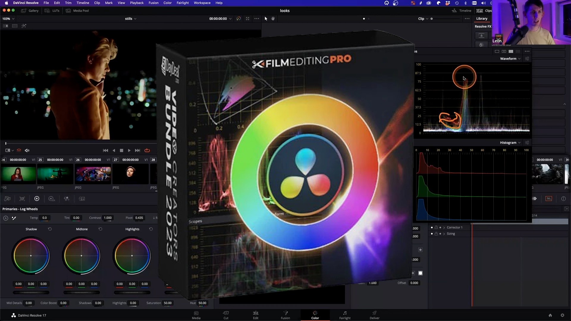 Film Editing Pro 达芬奇颜色分级调色课程 Color Grading 101 in DaVinci Resolve 设计教程 sucaiwan.com