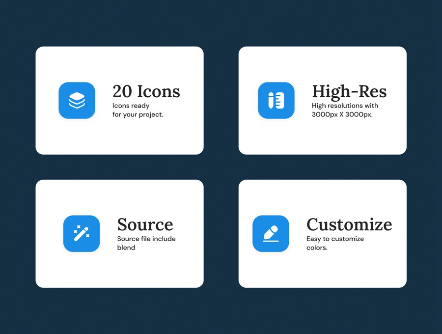 20款市场营销3D插图图标Icons设计Blender/PNG格式素材 Content Marketing 3D Icon Set 图标素材 sucaiwan.com