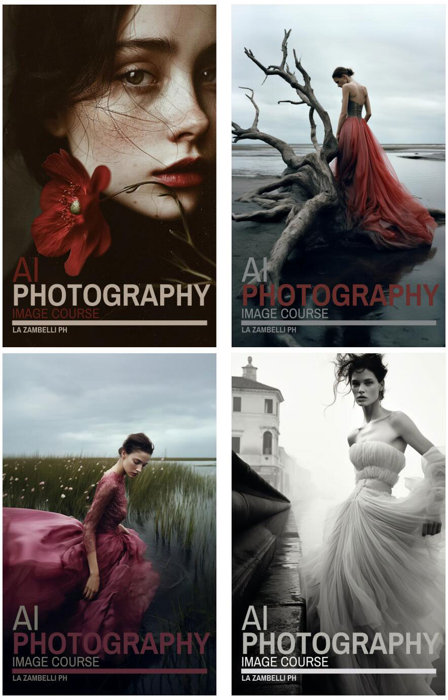 大师课程：独特AI人工智能摄影摄像艺术视频课程 Laura Zambelli - IMAGES AI 设计教程 sucaiwan.com
