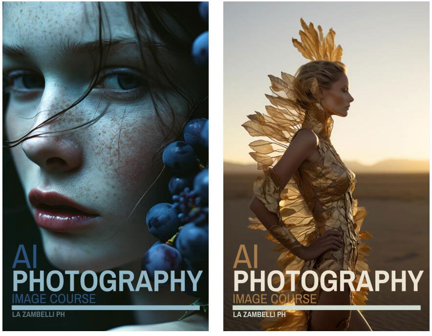 大师课程：独特AI人工智能摄影摄像艺术视频课程 Laura Zambelli - IMAGES AI 设计教程 sucaiwan.com