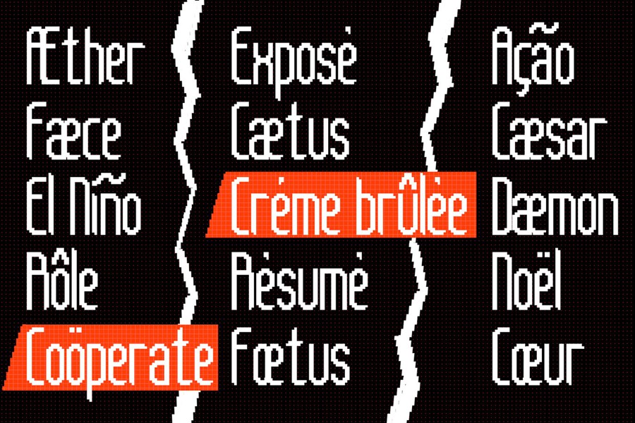 现代复古像素风杂志海报徽标设计无衬线英文字体安装包 Thuman Pixel – 8Bit Tall Sans Font 设计素材 第9张-素材湾丨精选海外优质设计素材资源 现代复古像素风杂志海报徽标设计无衬线英文字体安装包 Thuman Pixel – 8Bit Tall Sans Font 设计素材 sucaiwan.com