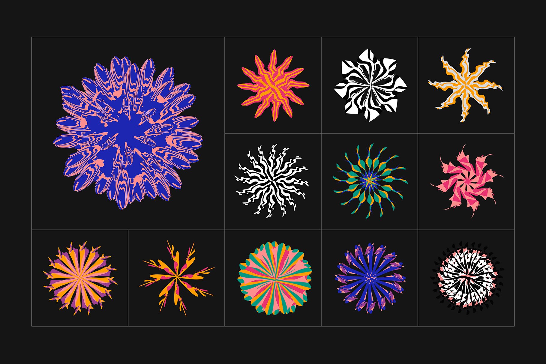 Distorted Abstract Shapes 50张高质量潮流时尚艺术抽象扭曲形状服装纺织产品海报封面印刷AI/PNG插图 图片素材 第3张-素材湾丨精选海外优质设计素材资源 Distorted Abstract Shapes 50张高质量潮流时尚艺术抽象扭曲形状服装纺织产品海报封面印刷AI/PNG插图 图片素材 sucaiwan.com