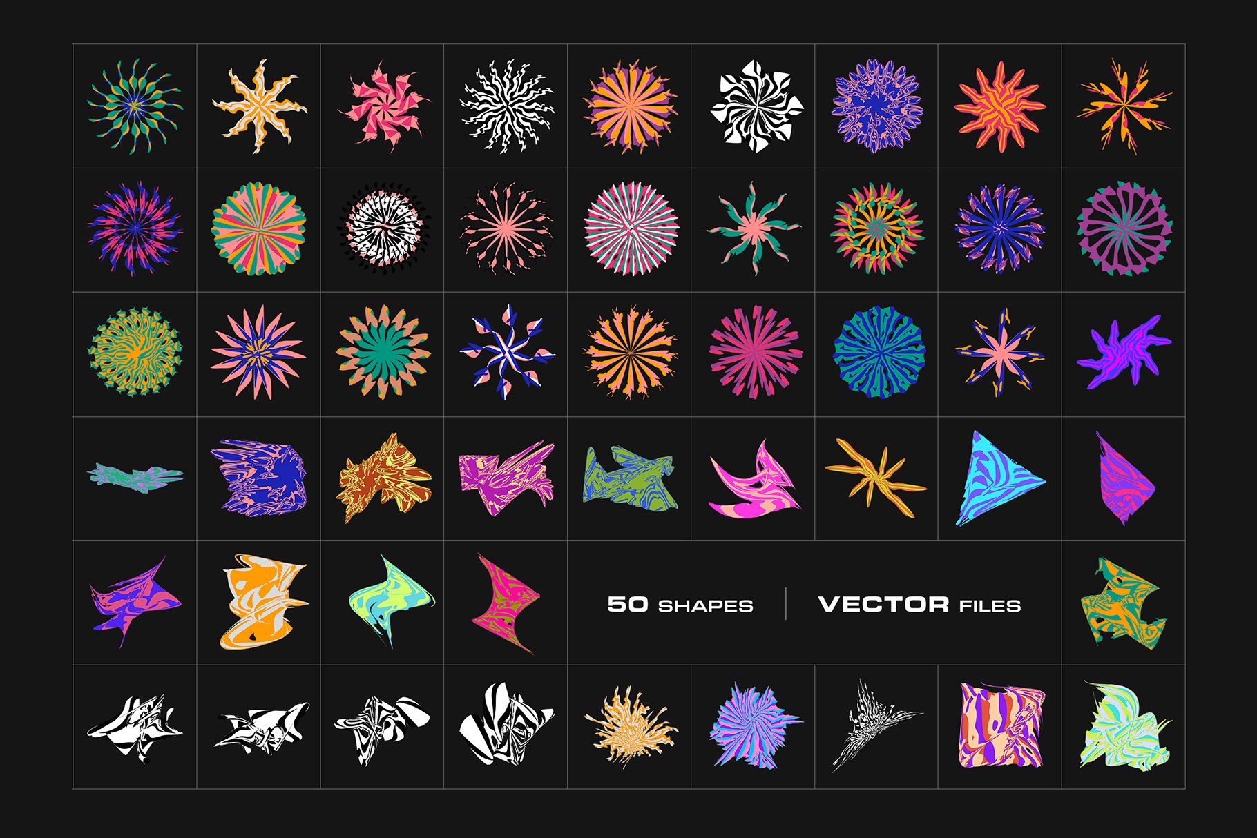 Distorted Abstract Shapes 50张高质量潮流时尚艺术抽象扭曲形状服装纺织产品海报封面印刷AI/PNG插图 图片素材 第10张-素材湾丨精选海外优质设计素材资源 Distorted Abstract Shapes 50张高质量潮流时尚艺术抽象扭曲形状服装纺织产品海报封面印刷AI/PNG插图 图片素材 sucaiwan.com